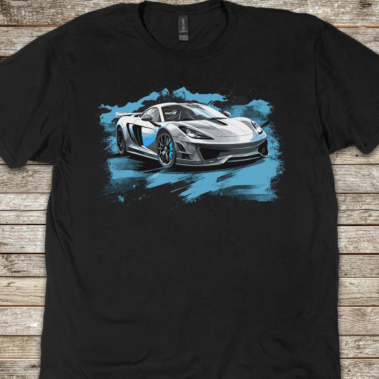 Supercar Sports Car Youth Size Boys T-Shirt