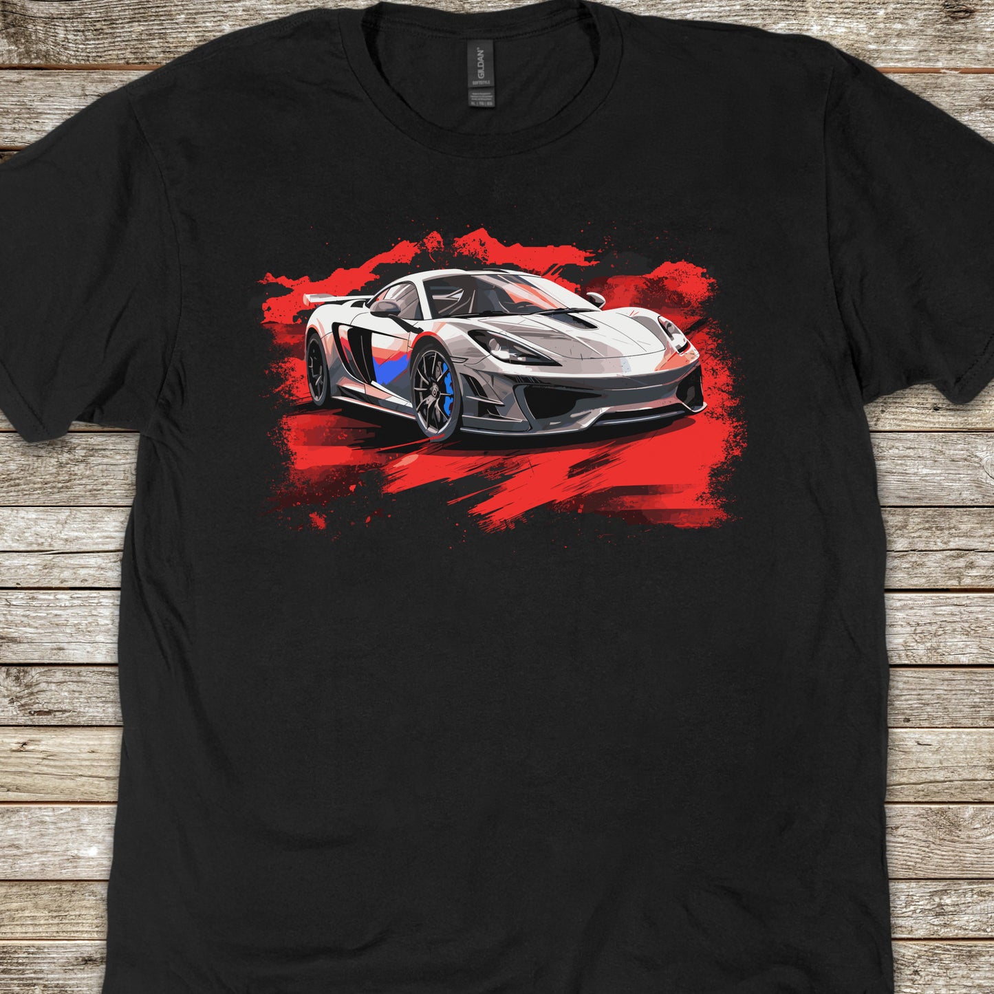 Supercar Sports Car Youth Size Boys T-Shirt