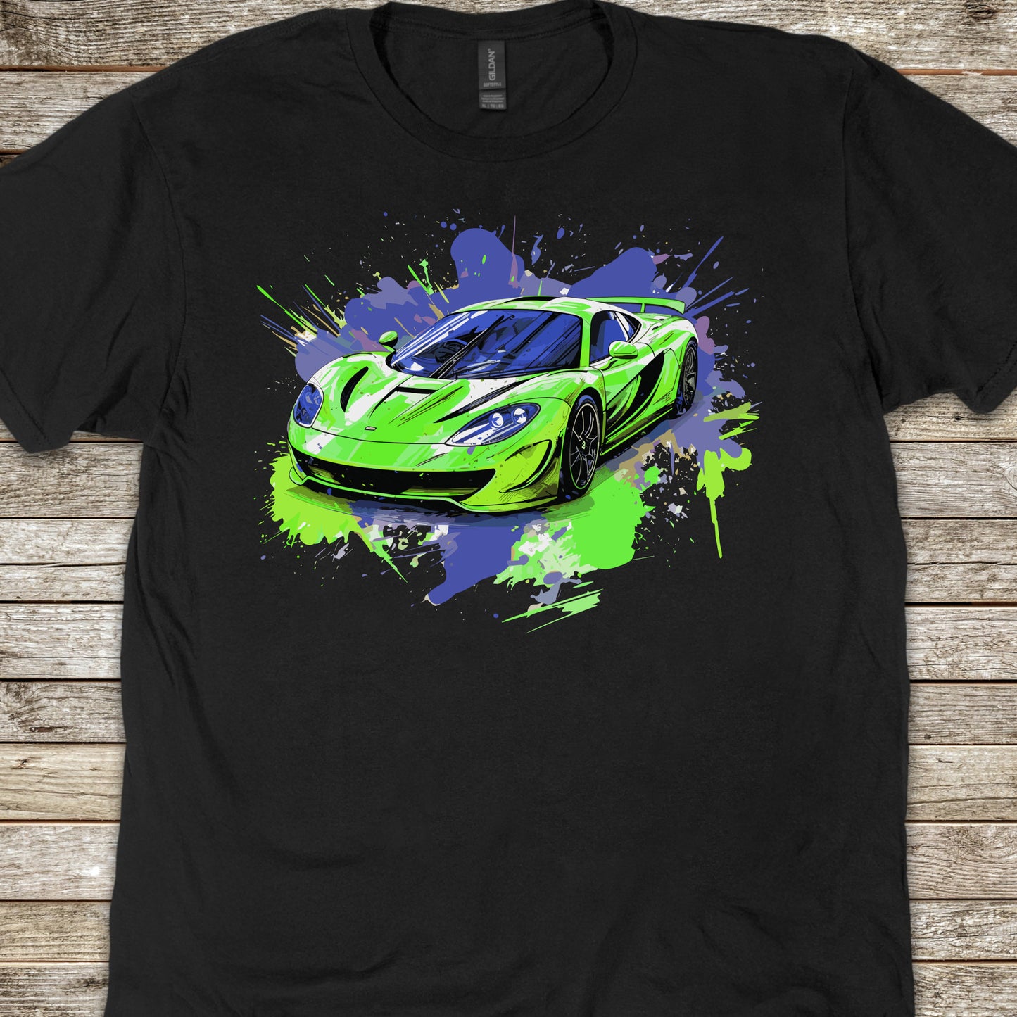 Supercar Sports Car Youth Size Boys T-Shirt