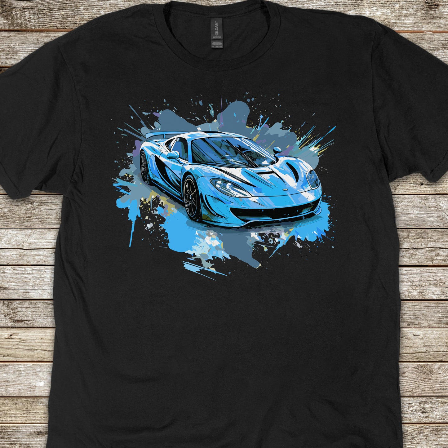 Supercar Sports Car Youth Size Boys T-Shirt