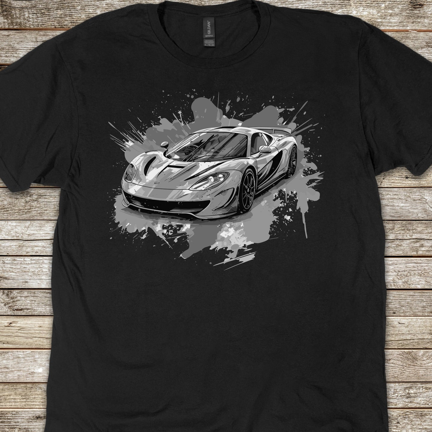 Supercar Sports Car Youth Size Boys T-Shirt