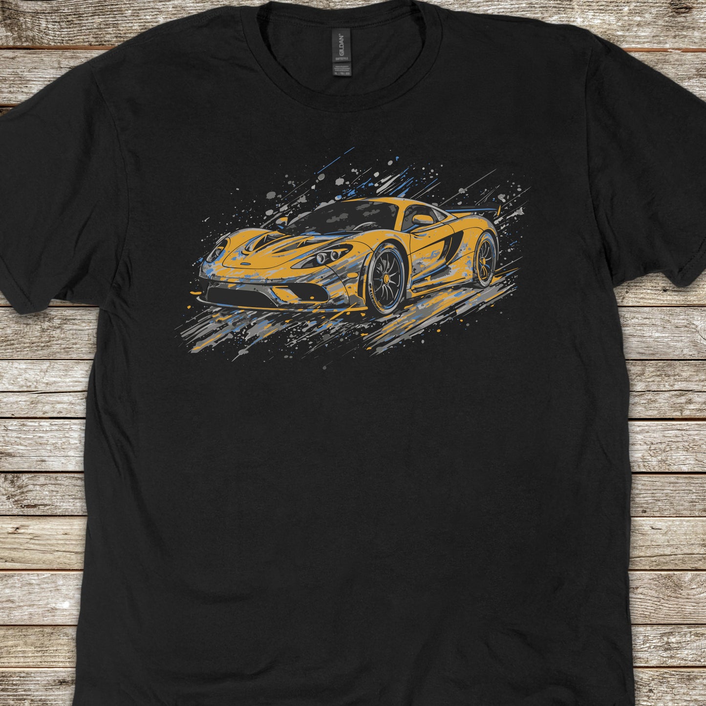 Supercar Sports Car Youth Size Boys T-Shirt