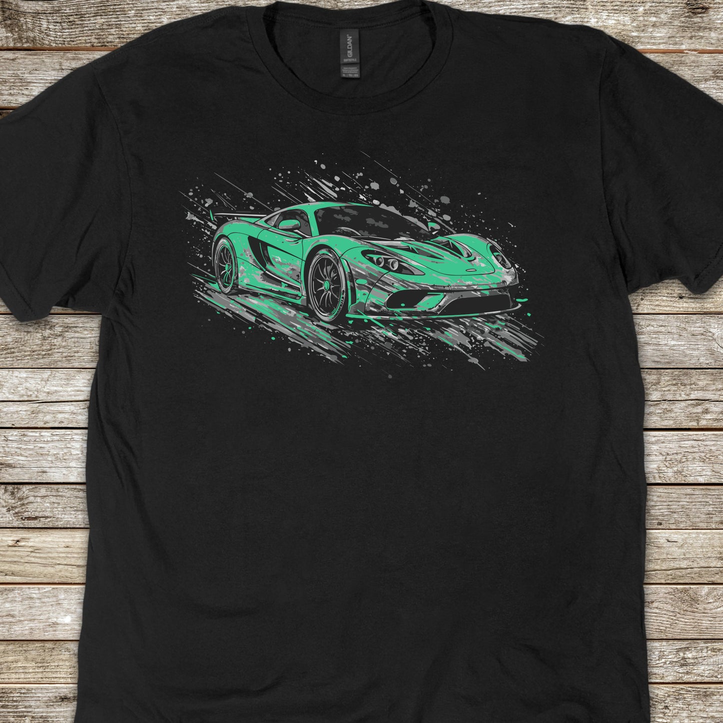Supercar Sports Car Youth Size Boys T-Shirt