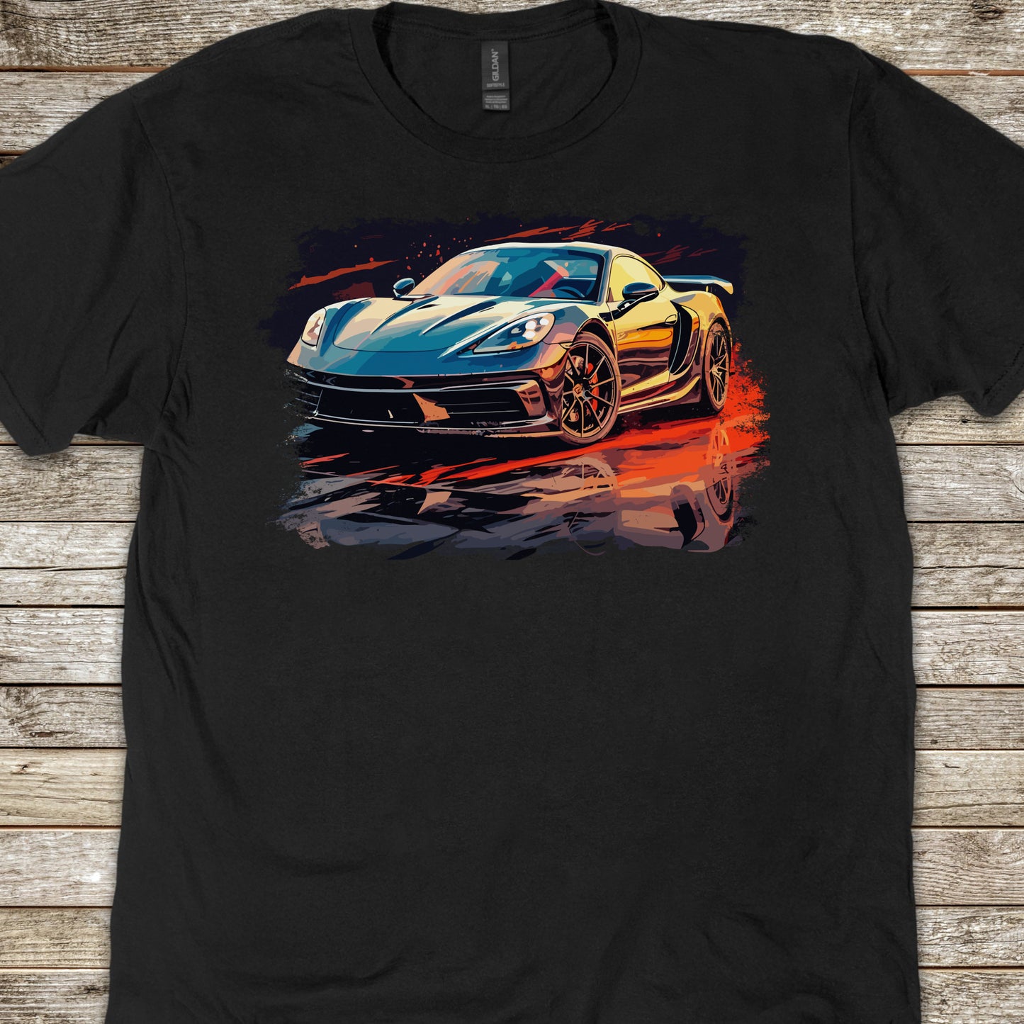 Supercar Sports Car Youth Size Boys T-Shirt