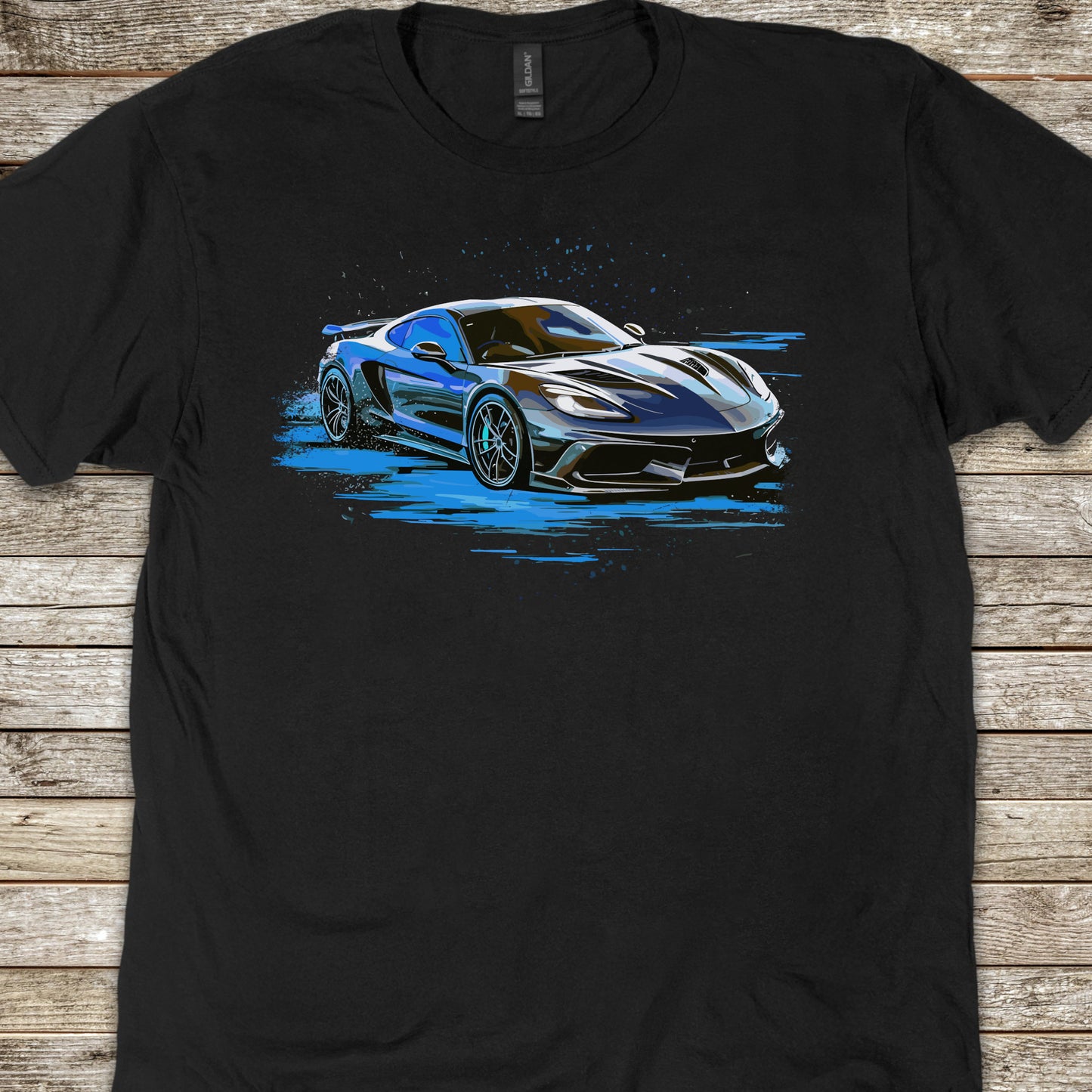 Supercar Sports Car Youth Size Boys T-Shirt