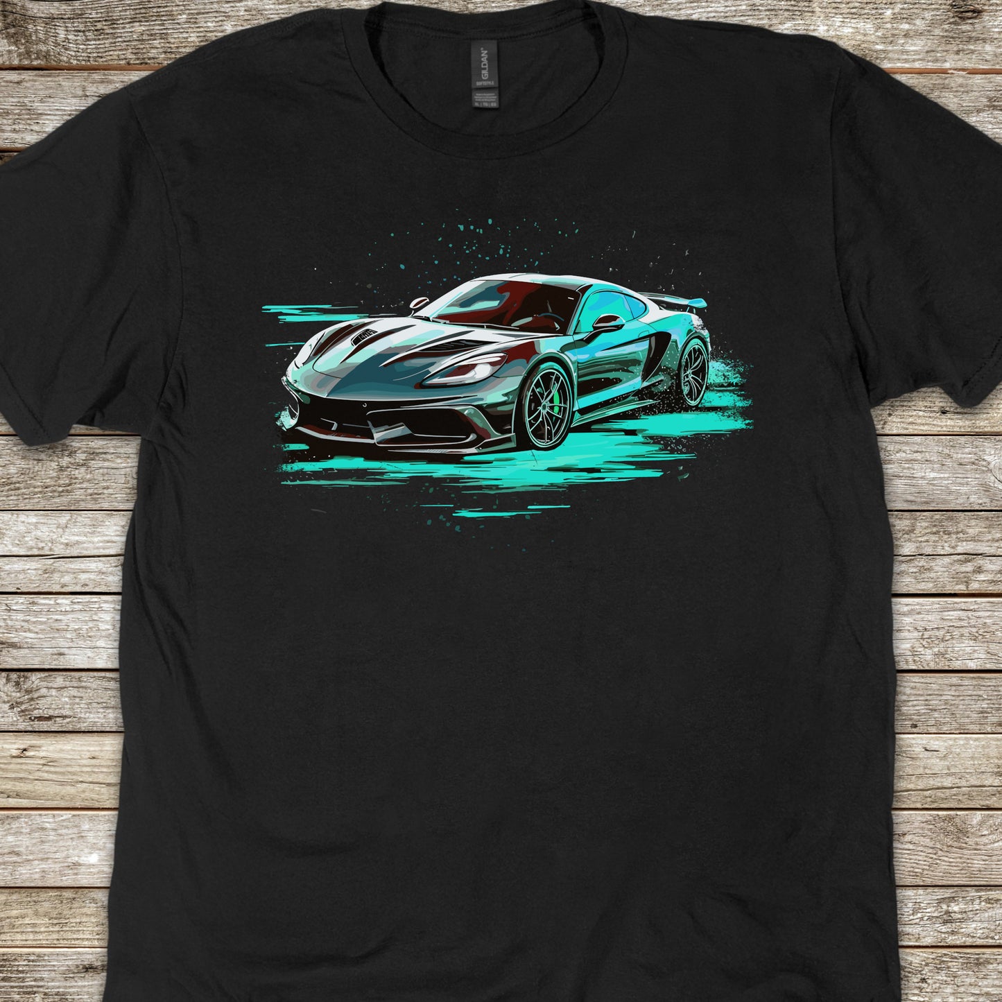 Supercar Sports Car Youth Size Boys T-Shirt