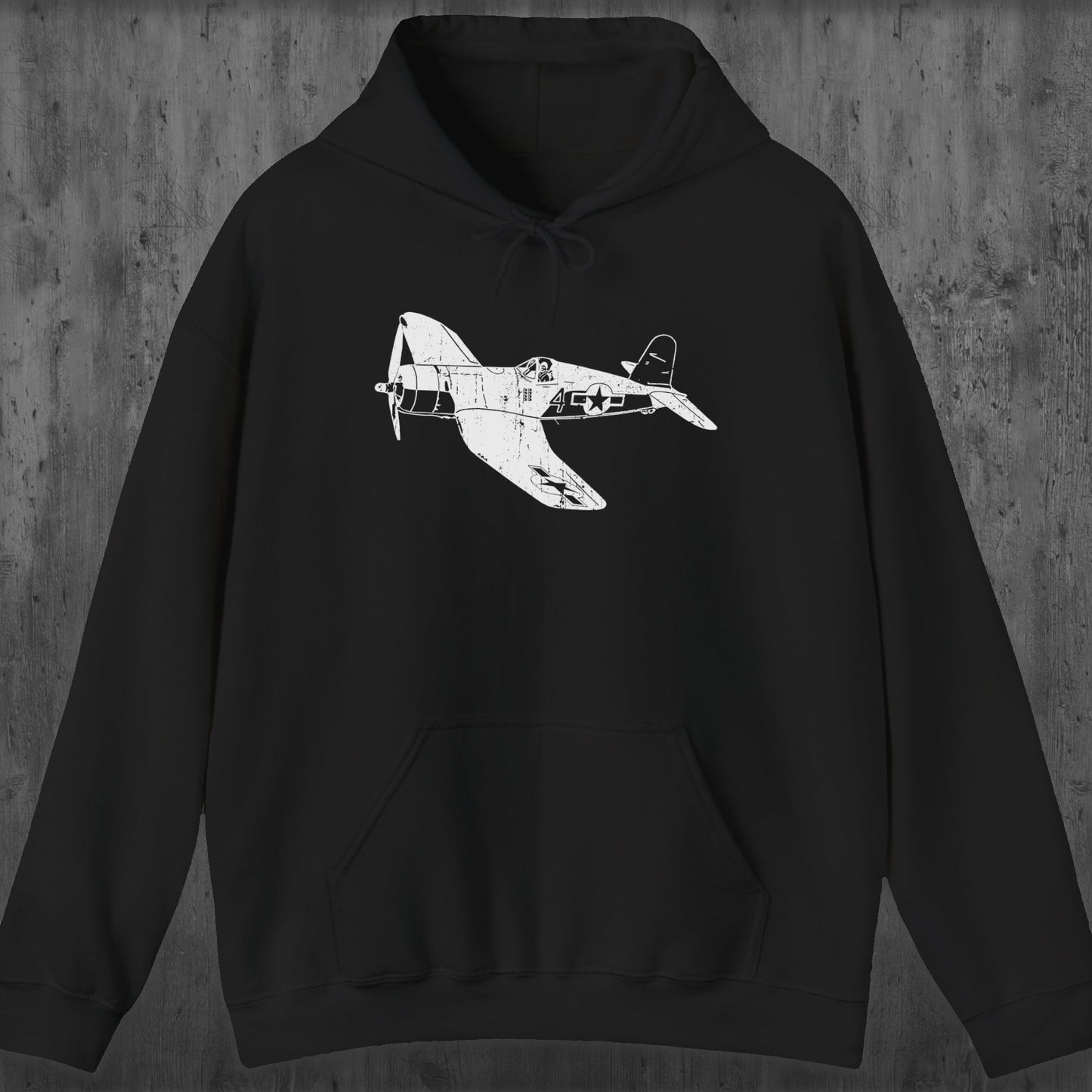 Vintage WWII Fighter Jet Hoodie