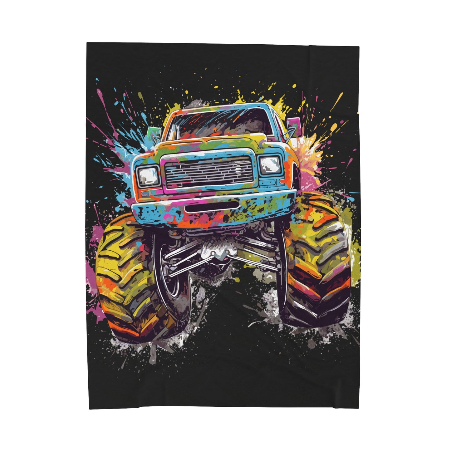 Monster Truck | Plush Blanket