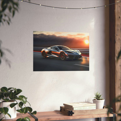 Supercar Sports Car Poster Art Print | Customizable