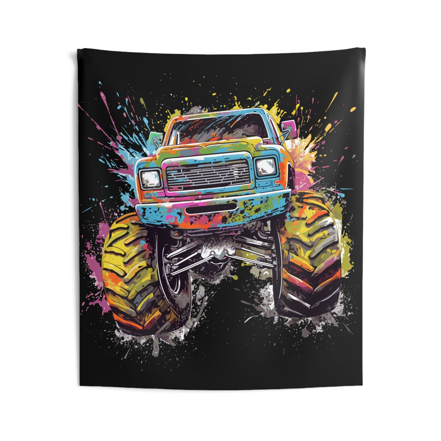 Monster Truck | Indoor Tapestry Wall Hanging Decor