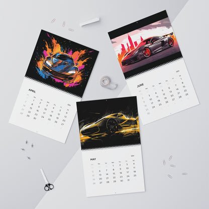 Supercar Sports Car Exotic Luxury Hypercar | Wall Calendar 2024