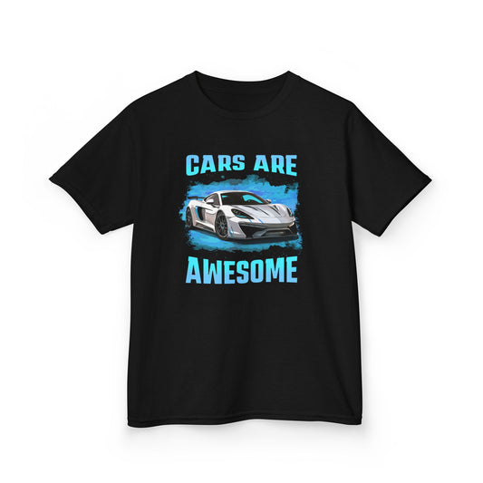 Supercar Sports Car Youth Size Boys T-Shirt