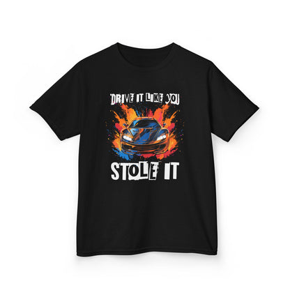 Drive It Like You Stole It Supercar Sports Car Youth Size Boys T-Shirt