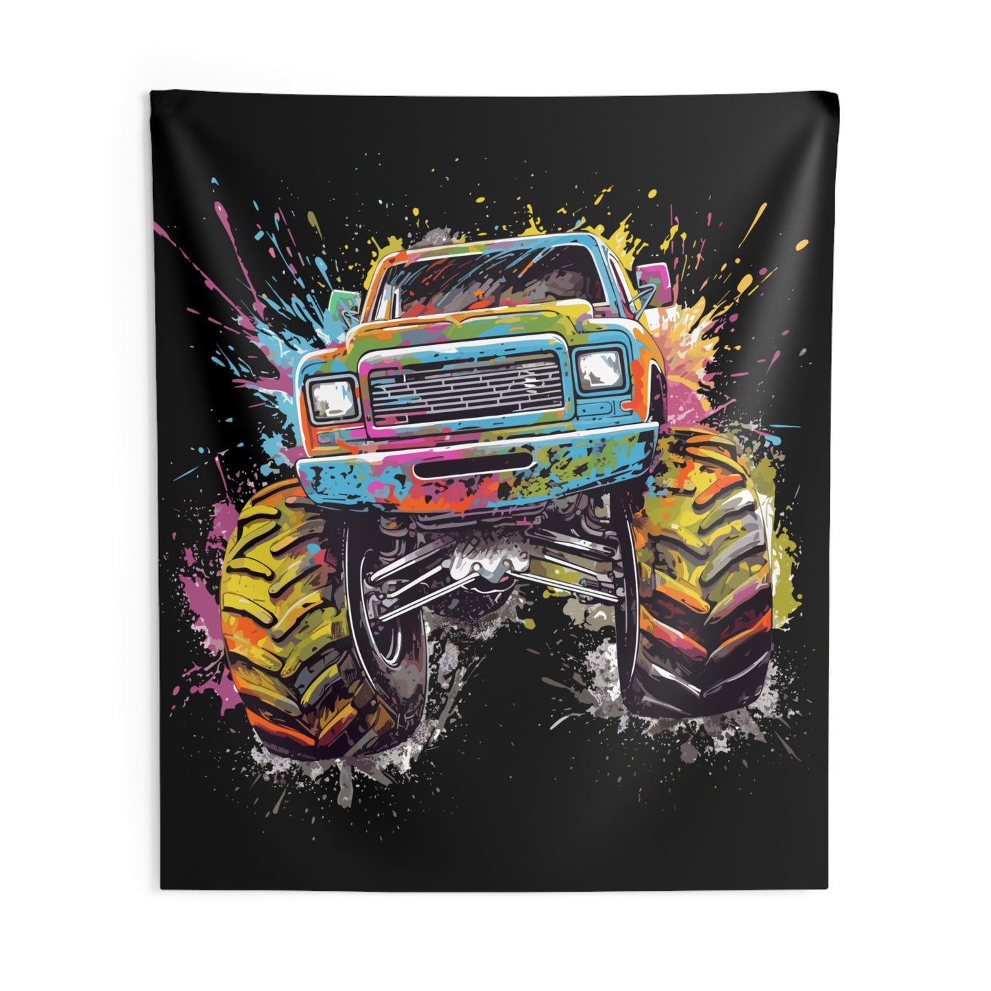 Monster Truck | Indoor Tapestry Wall Hanging Decor