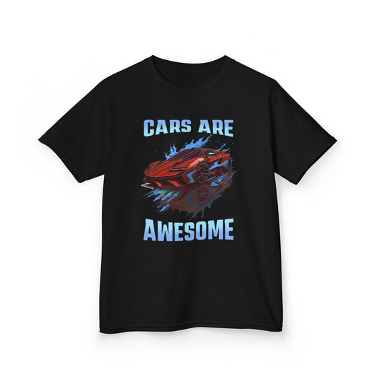Supercar Sports Car Youth Size Boys T-Shirt