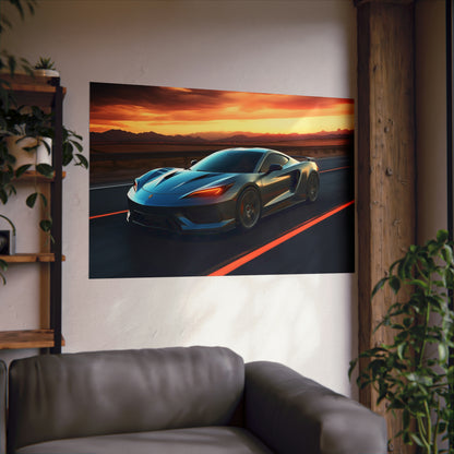 Supercar Sports Car Poster Art Print | Customizable