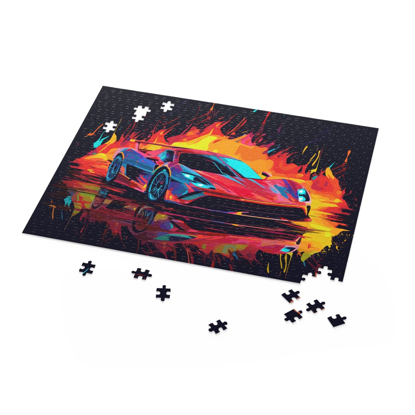 Supercar Sports Car Puzzle (120, 252, 500-Piece)