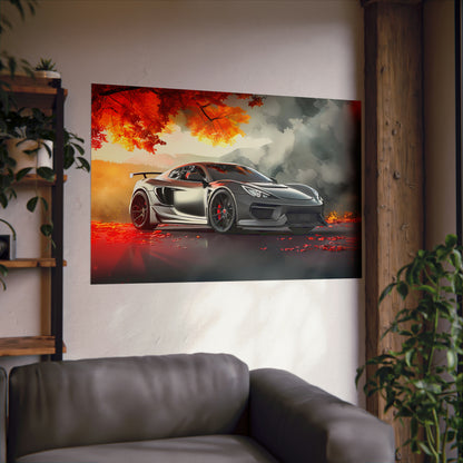 Supercar Sports Car Poster Art Print | Customizable