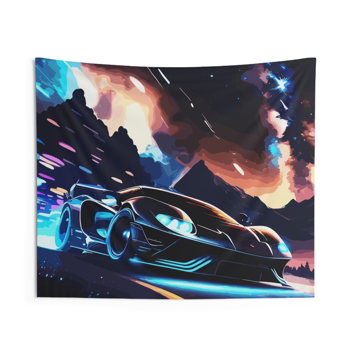 Supercar Sports Car Concept Exotic Hypercar | Art Tapestry Wall Decor
