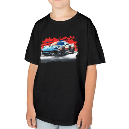Supercar Sports Car Youth Size Boys T-Shirt