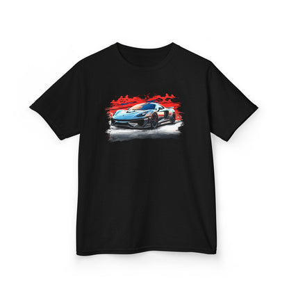 Supercar Sports Car Youth Size Boys T-Shirt