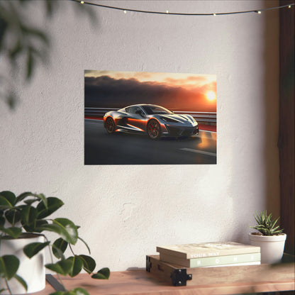 Supercar Sports Car Poster Art Print | Customizable