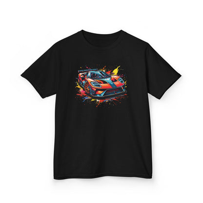 Supercar Sports Car Youth Size Boys T-Shirt
