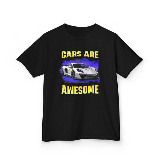 Supercar Sports Car Youth Size Boys T-Shirt