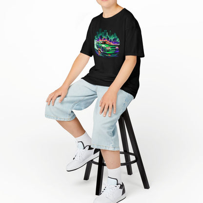 Drift Car Youth Size Boys T-Shirt