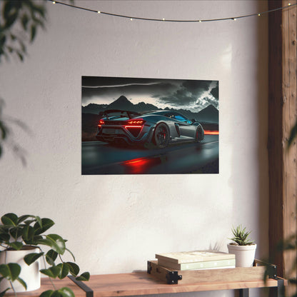 Supercar Sports Car Poster Art Print | Customizable