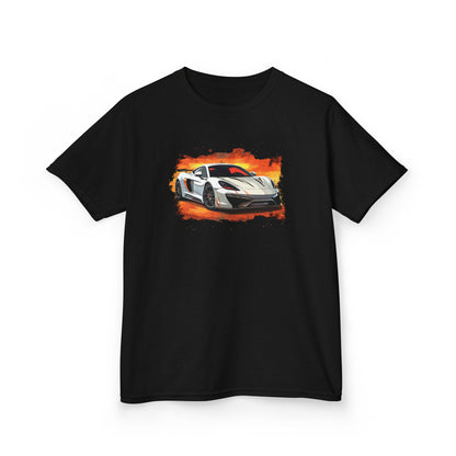 Supercar Sports Car Youth Size Boys T-Shirt