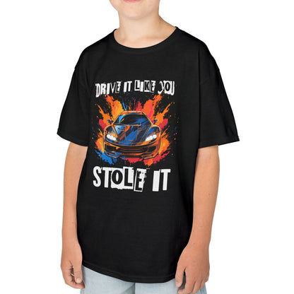 Drive It Like You Stole It Supercar Sports Car Youth Size Boys T-Shirt