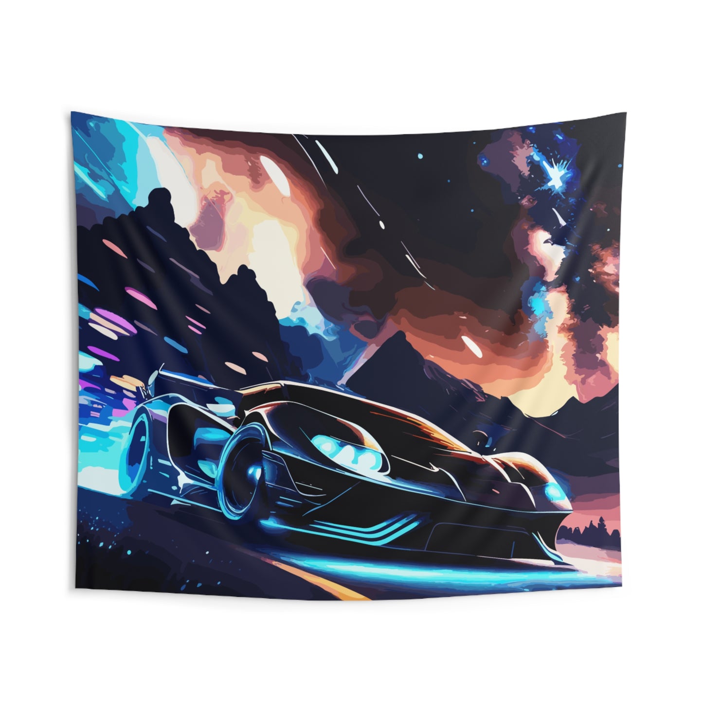 Supercar Sports Car Concept Exotic Hypercar | Art Tapestry Wall Decor