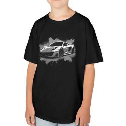 Supercar Sports Car Youth Size Boys T-Shirt