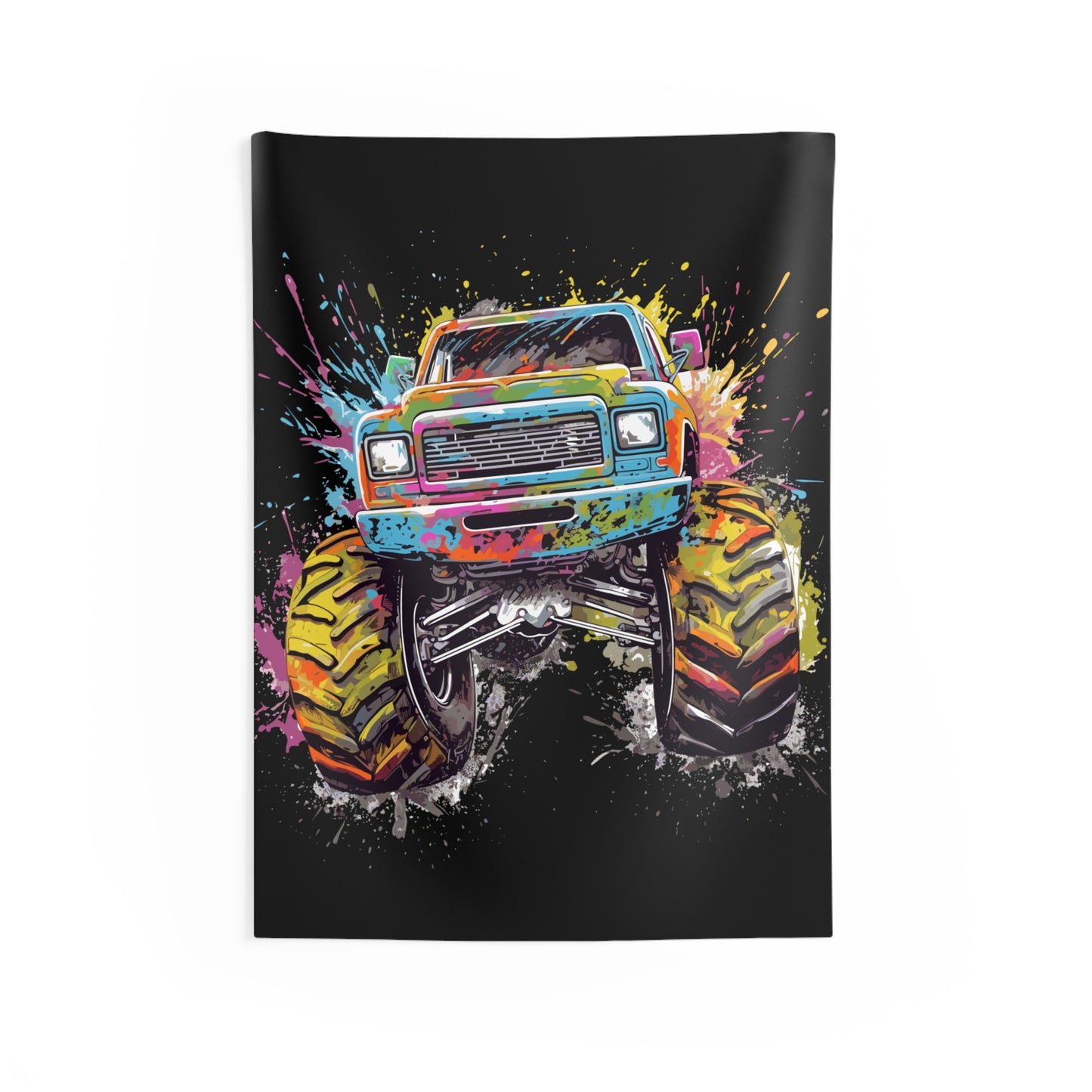 Monster Truck | Indoor Tapestry Wall Hanging Decor