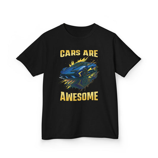 Supercar Sports Car Youth Size Boys T-Shirt