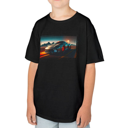 Supercar Sports Car Youth Size Boys T-Shirt