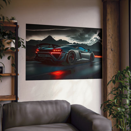 Supercar Sports Car Poster Art Print | Customizable