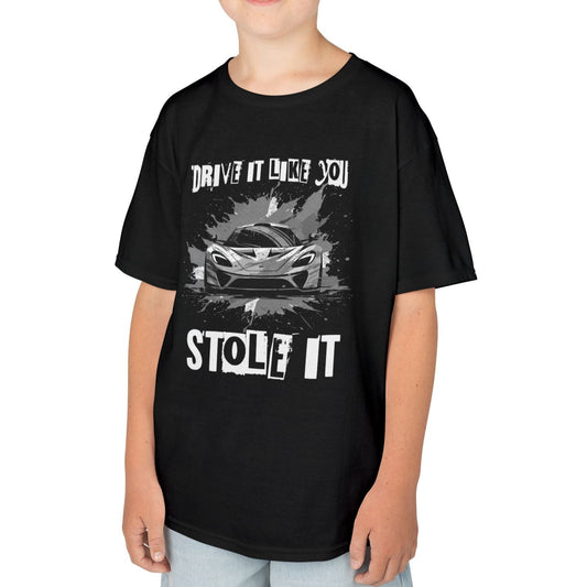 Drive It Like You Stole It Supercar Sports Car Youth Size Boys T-Shirt