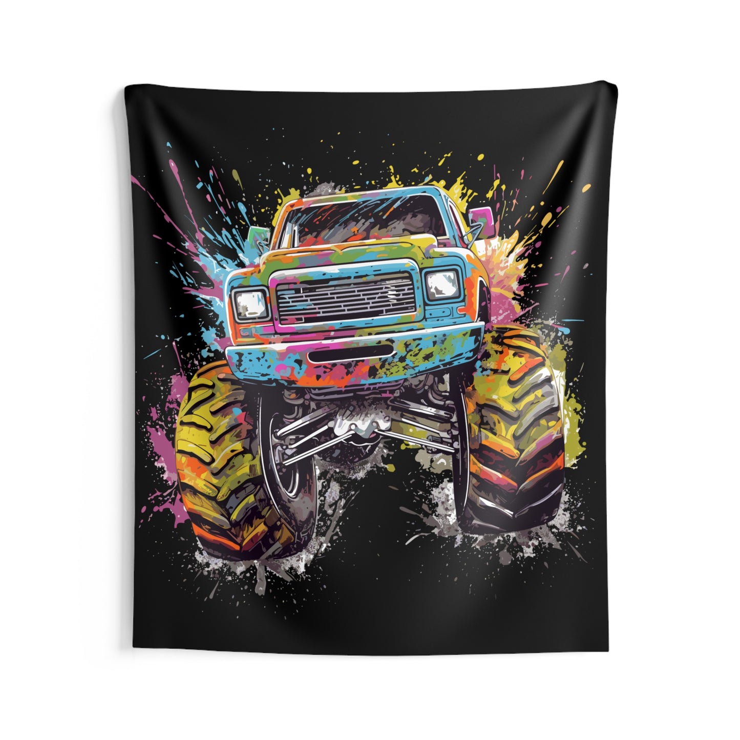 Monster Truck | Indoor Tapestry Wall Hanging Decor