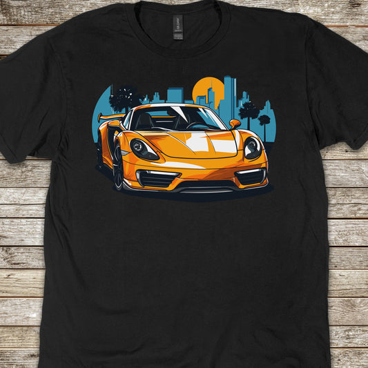 Supercar Sports Car Youth Size Boys T-Shirt