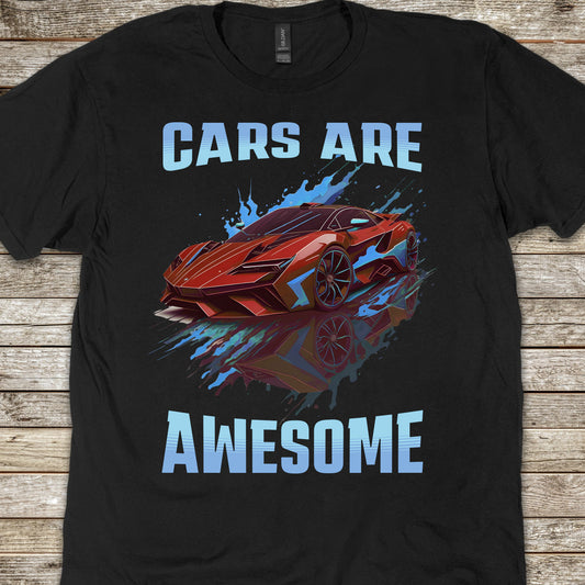 Supercar Sports Car Youth Size Boys T-Shirt