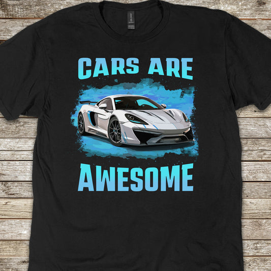 Supercar Sports Car Youth Size Boys T-Shirt