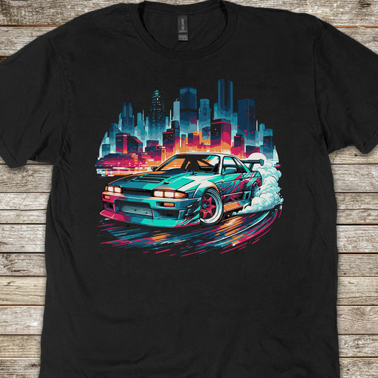 Drift Car Youth Size Boys T-Shirt