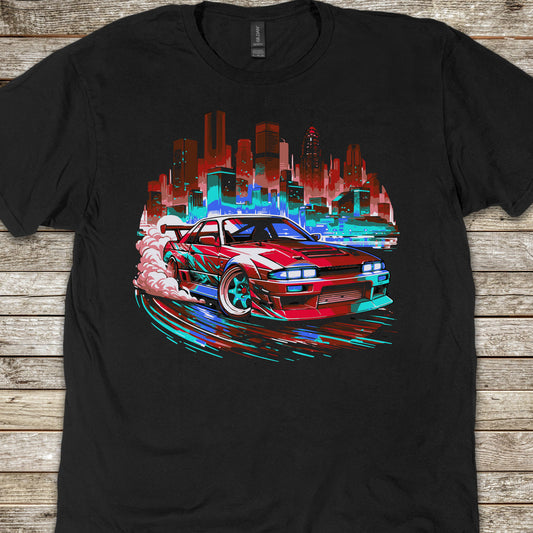 Drift Car Youth Size Boys T-Shirt