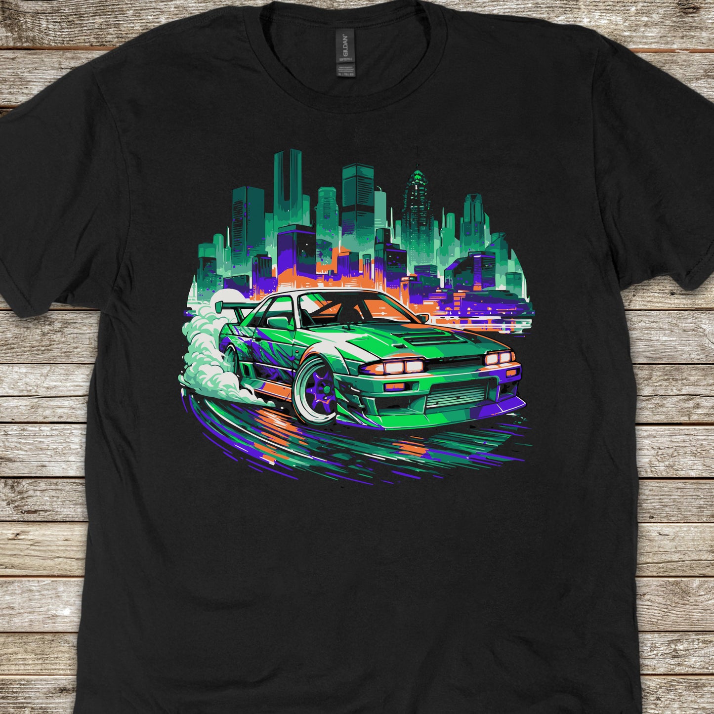 Drift Car Youth Size Boys T-Shirt