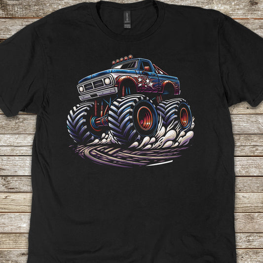 Monster Truck Youth Size Boys T-Shirt