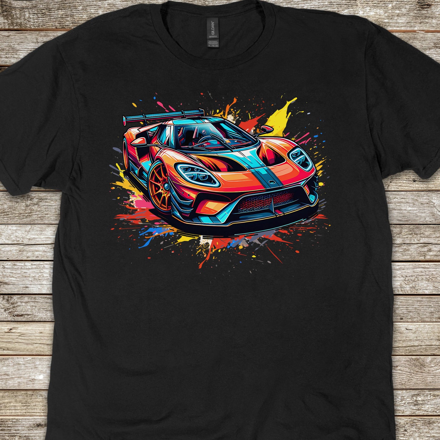 Supercar Sports Car Youth Size Boys T-Shirt