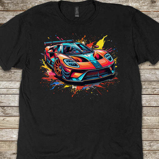 Supercar Sports Car Youth Size Boys T-Shirt