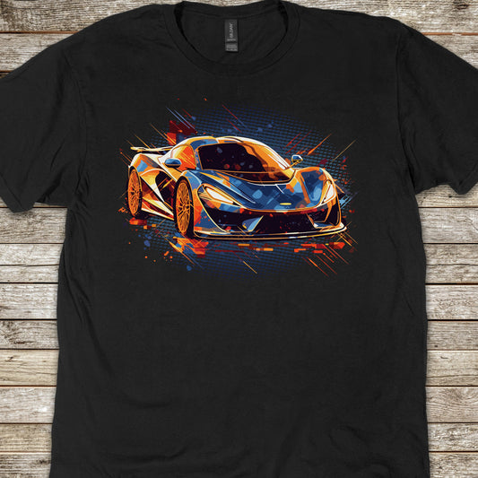 Supercar Sports Car Youth Size Boys T-Shirt